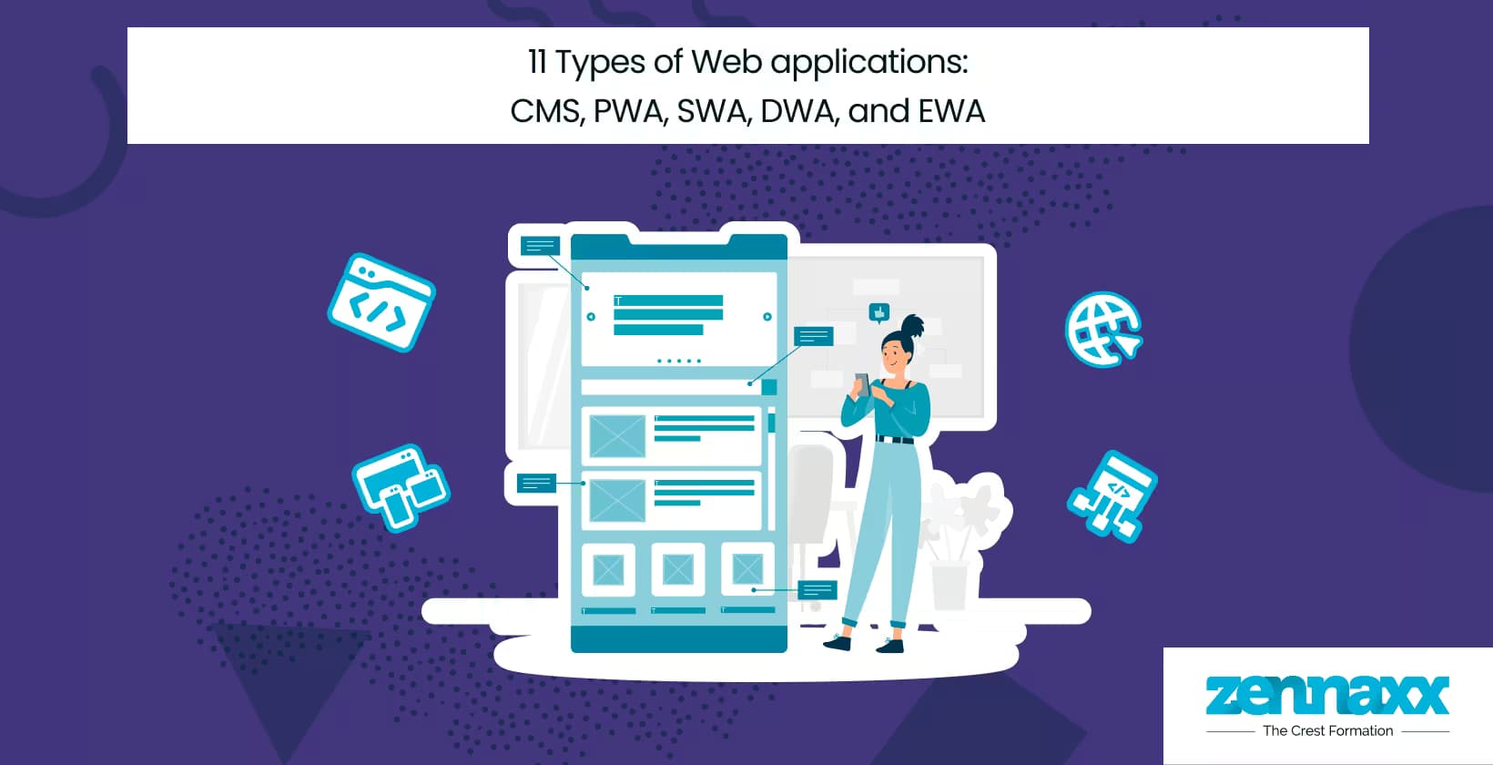 11 Types of Web applications: CMS, PWA, SWA, DWA, and EWA