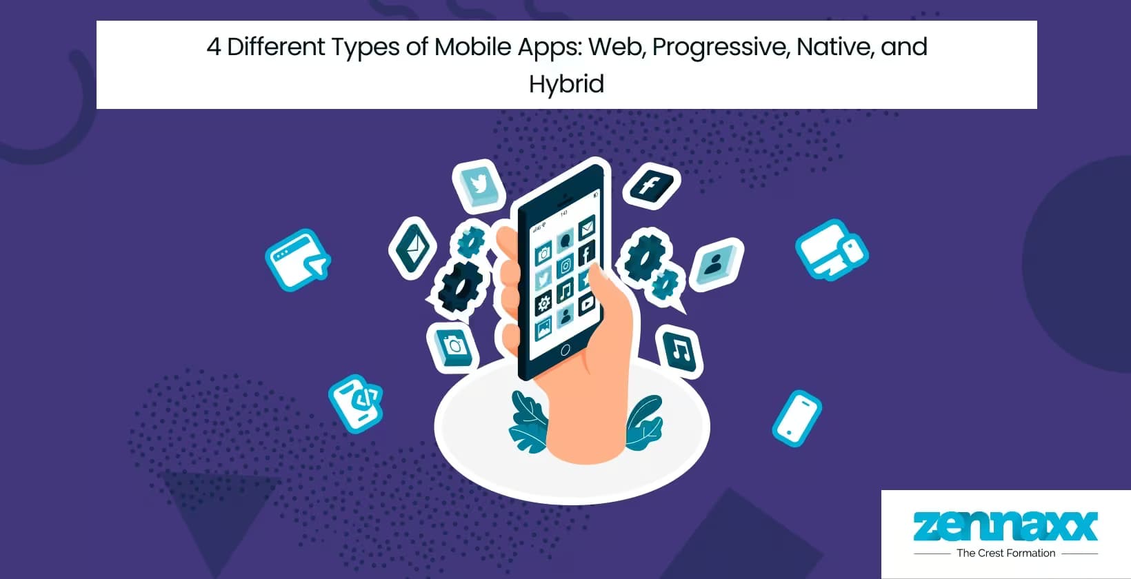 4 Different Types of Mobile Apps: Web, Progressive, Native, And Hybrid